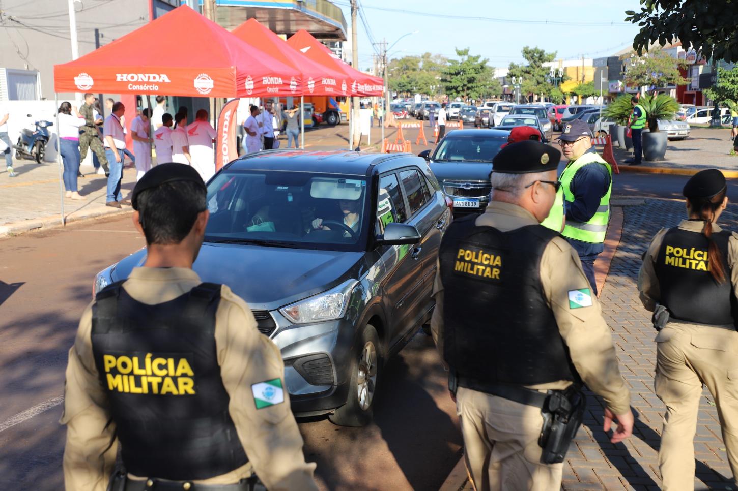 Ação do Maio Amarelo com Pit Stop Preventivo