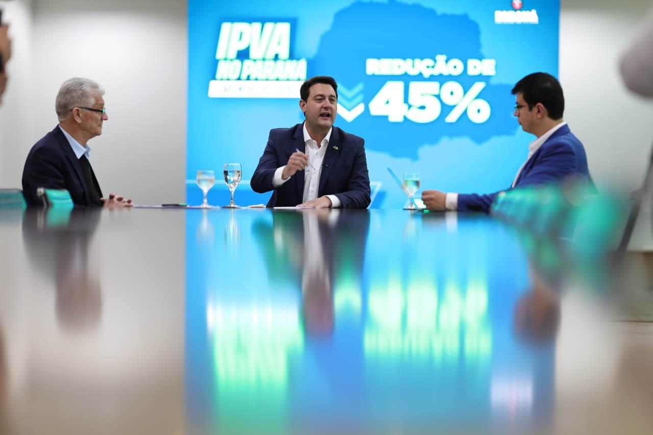 Paraná terá menor alíquota de IPVA do Brasil em 2026