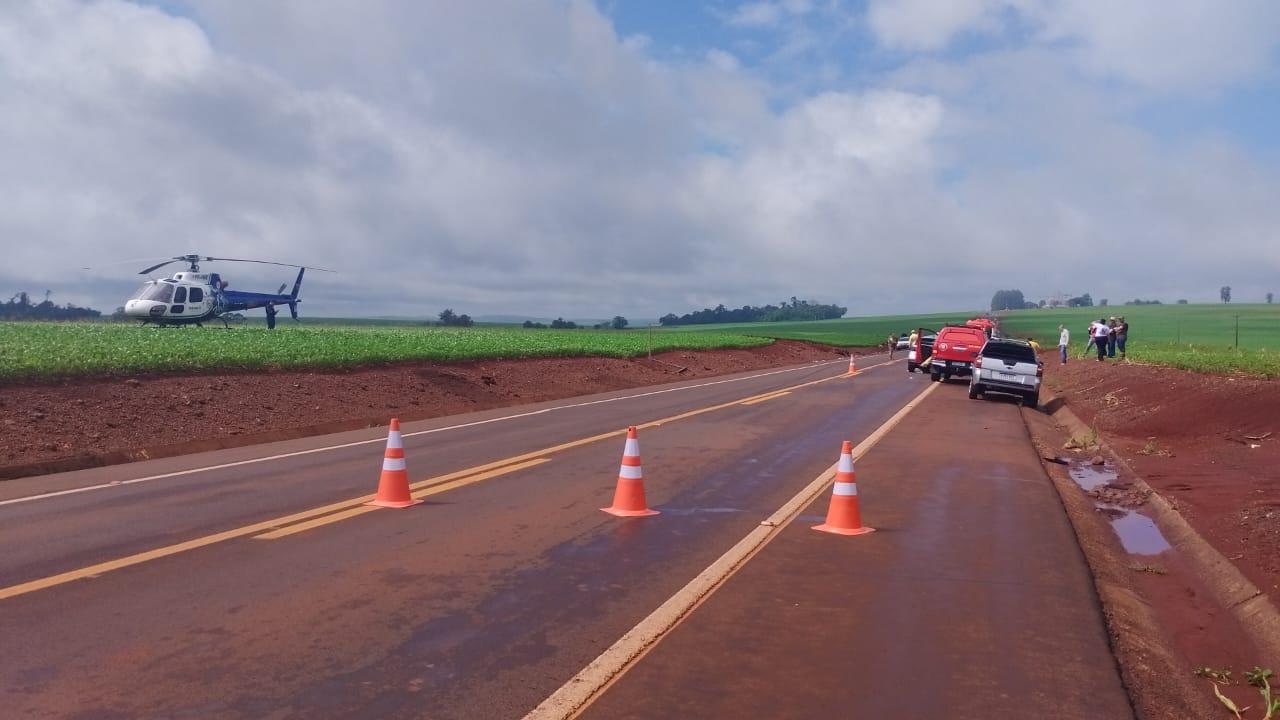 Grave Acidente em São Francisco, próx a C.Vale