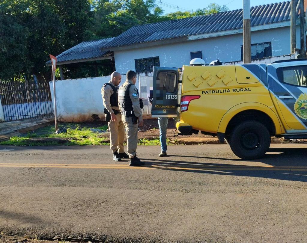 Homem é preso em flagrante, suspeito de importunação sexual contra crianças em trajeto escolar