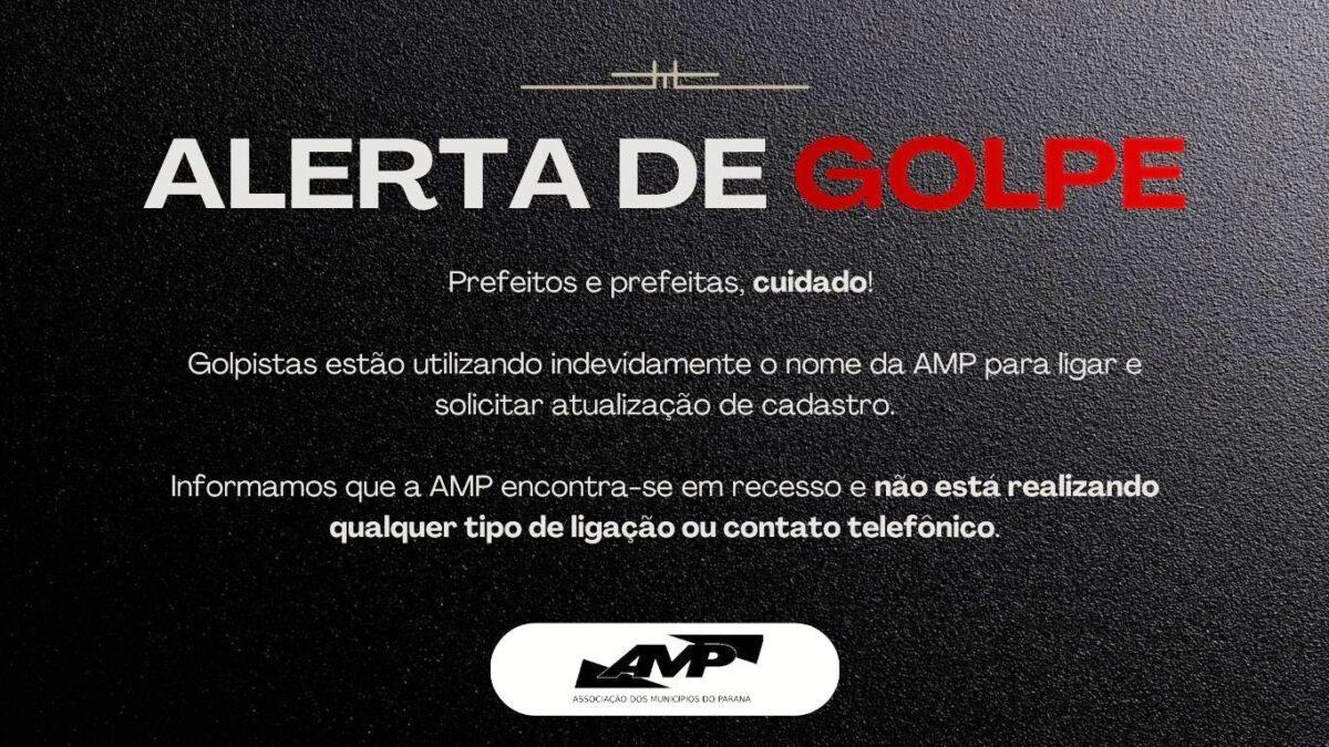 Atenção: golpistas estão usando o nome da AMP