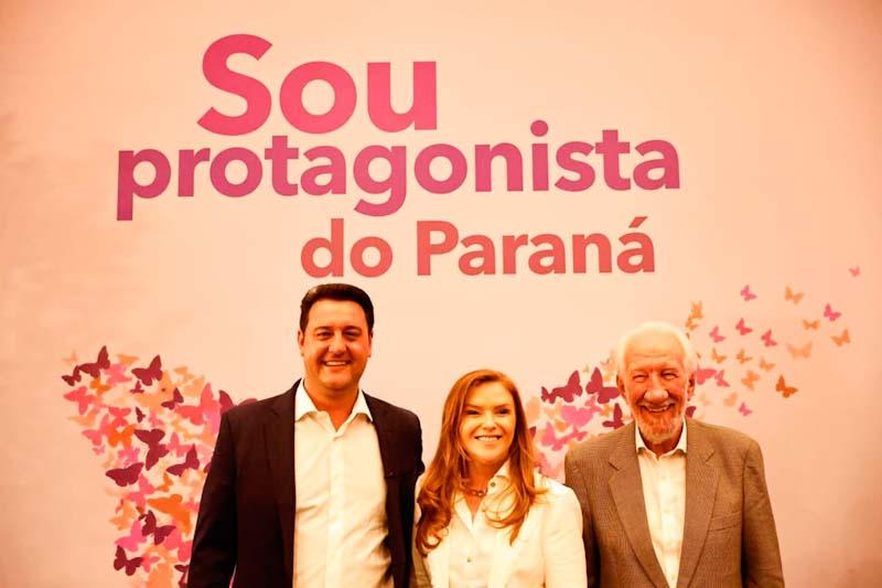 Governador Ratinho Junior participa do “Paraná Unido Pelas Mulheres – As Protagonistas”, evento promovido pela SEMIPI com o apoio da AMP