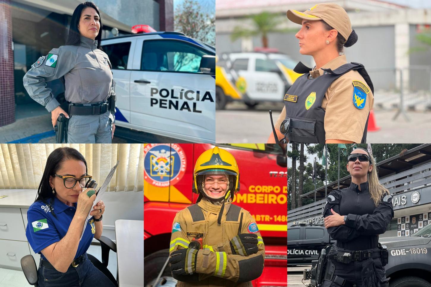 mulheres assumem protagonismo nas forças de segurança do Paraná