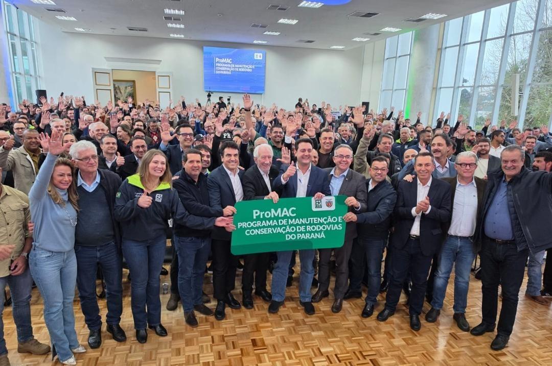Presidente Marcel Micheletto participa da apresentação do ProMAC Paraná