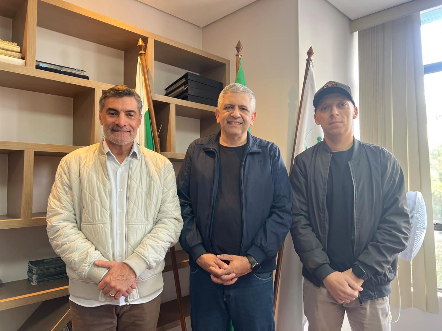 Prefeito de Alto Piquiri, Giovani de Carvalho, visita AMP