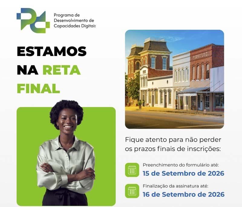 AMP alerta: acaba amanhã (dia 15-09) prazo para municípios concluírem o Questionário de Capacidades Digitais