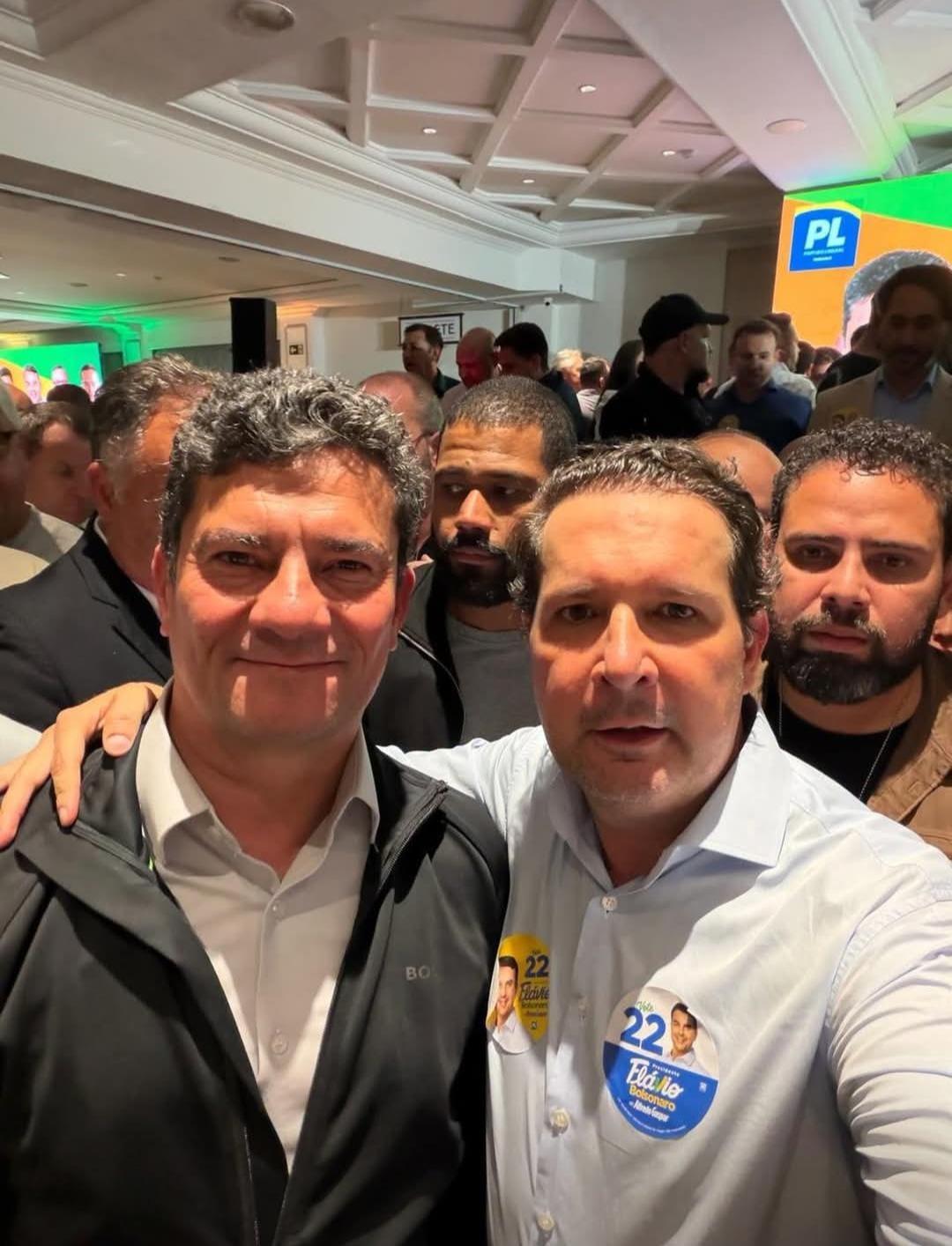 Marcel Micheletto mobiliza prefeitos em apoio a Flávio Bolsonaro. 