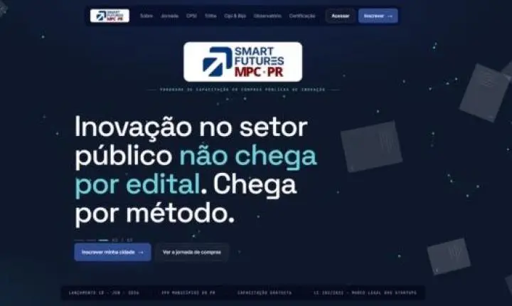 MPC-PR e Instituto Minerva lançam programação de capacitação gratuita a servidores públicos sobre compras públicas para inovação