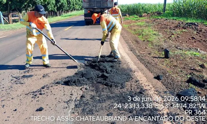 Prefeito de Assis Chateaubriand Marcel Micheletto agiu de forma imediata pela segurança dos usuários da rodoviária Pr 364.