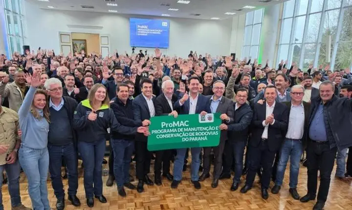 Presidente Marcel Micheletto participa da apresentação do ProMAC Paraná
