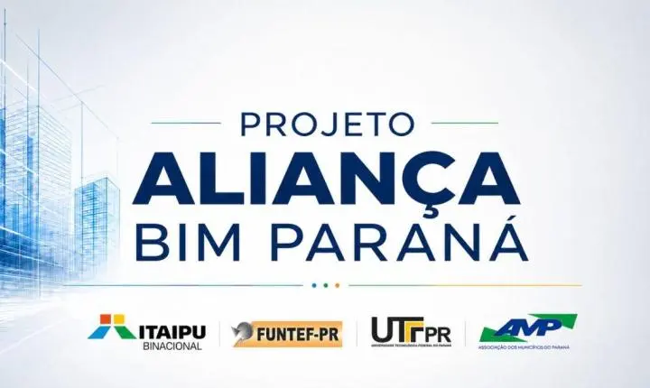 Projeto Aliança Bim Paraná, resultado de convênio firmado entre AMP e Itaipu Binacional, será lançado dia 15-06, em Curitiba
