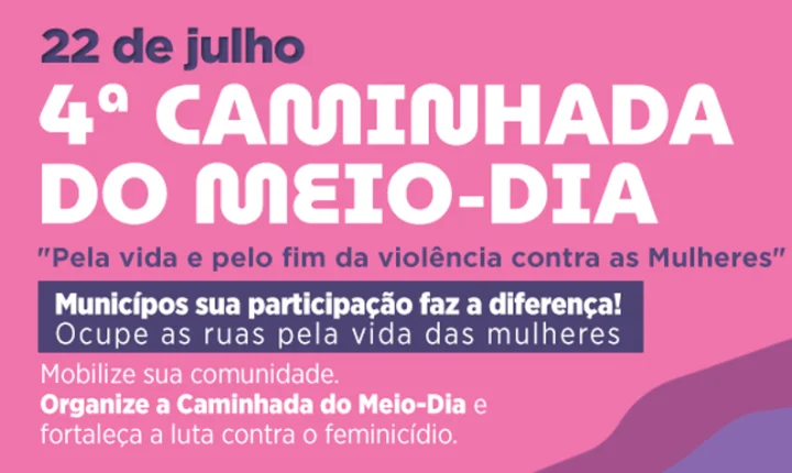 SEMIPI E AMP convidam prefeitas e prefeitos para participarem da Caminhada do Meio-Dia, em 22 de julho
